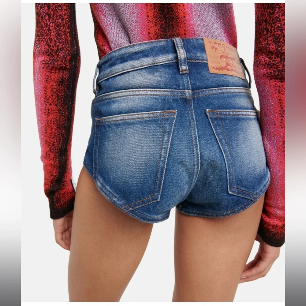 Y /PROJECT denim shorts - Picture 3 of 6